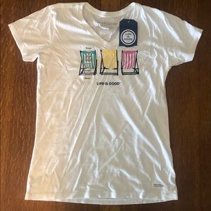 NWT life is good tee